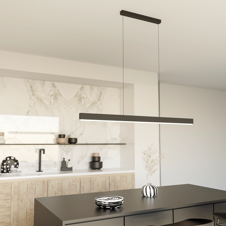 Calibo Prinia Fluted 2532mm Linear Pendant