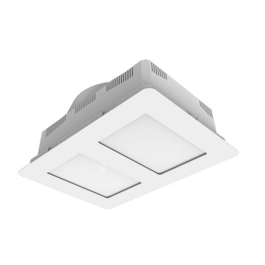 Martec Aspire 11 Bathroom Heater & Exhaust Fan with Tricolour 20W LED Light