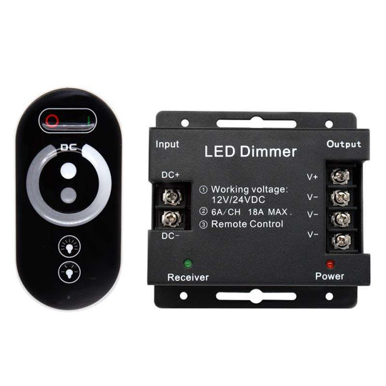 12-24 Volt DC PWM Dimmer with Wireless Remote