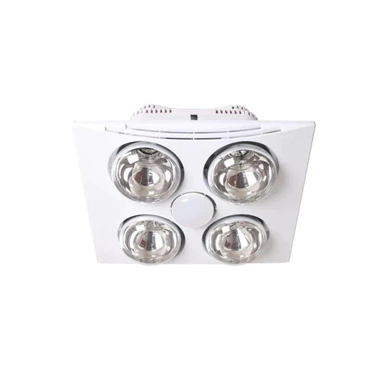 3A Lighting 4 Light Heat Bathroom 3-in-1 Heater