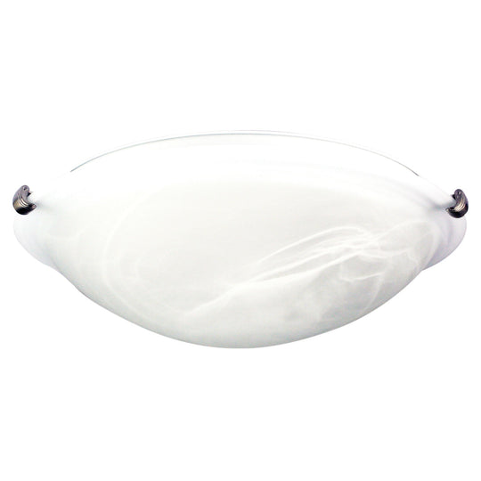 Remo 40cm Oyster Light Alabaster and Chrome