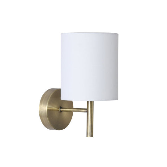 Blanche 1 Light Wall Light Antique Brass - LL002WL005AB