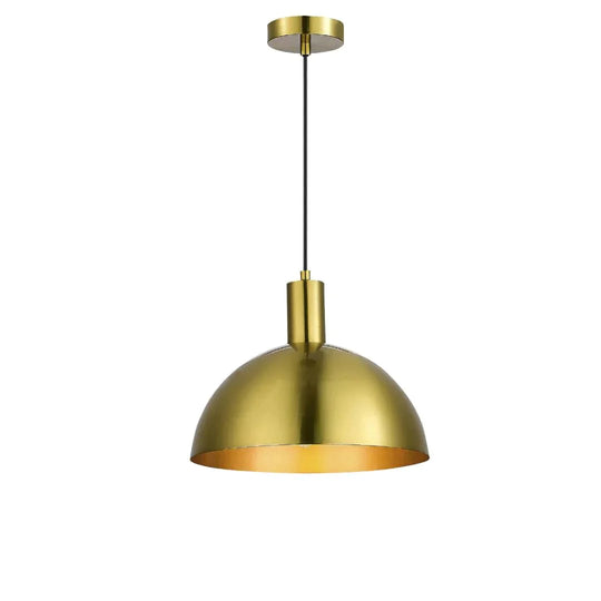 BRANO Brass Industrial Pendant Light