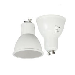 Twin Pack - 6W = 50W LED Tri-Colour GU10 Globe