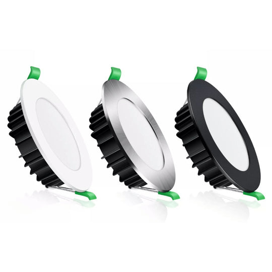 DL110D 13W Tri-Colour Dimmable Aluminium LED Downlight 90mm cut out