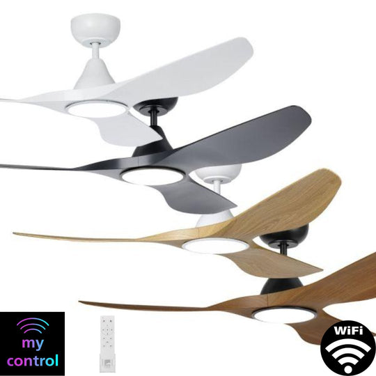 Eglo SURF 48" DC WiFi Ceiling Fan with LED Light, Remote Control & WiFi Module