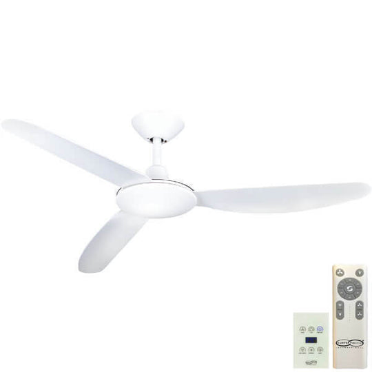 Hunter Pacific Polar V2 White DC 56" Ceiling Fan with Remote & Wall Control