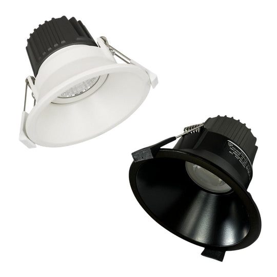 INFINITE 219 12W Trimless Tiltable Tri-Colour LED Downlight 90mm cut out