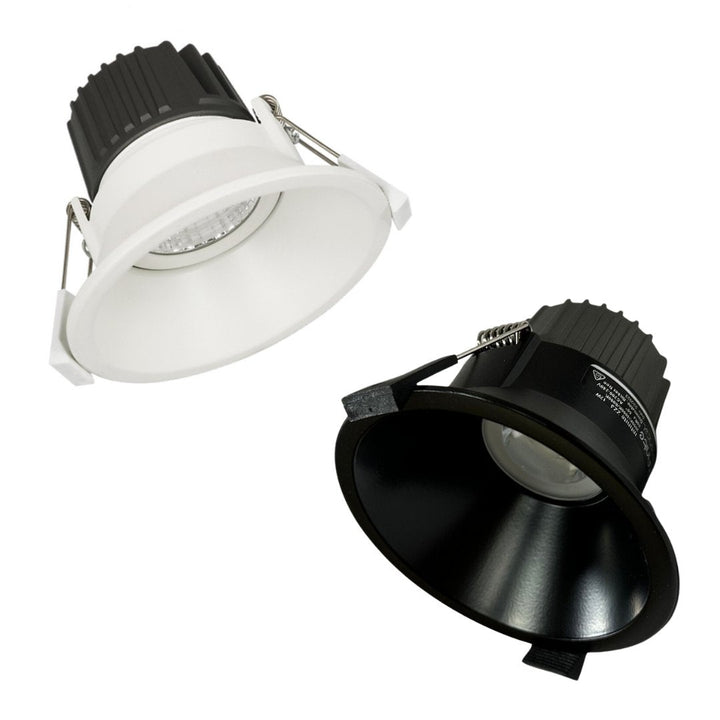 INFINITE 219 12W Trimless Tiltable Tri-Colour LED Downlight 90mm cut out-LED downlight-Lighting Creations
