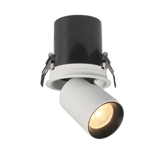 Infinite Focus White Pull Out Tri-Colour Dimmable LED Downlight