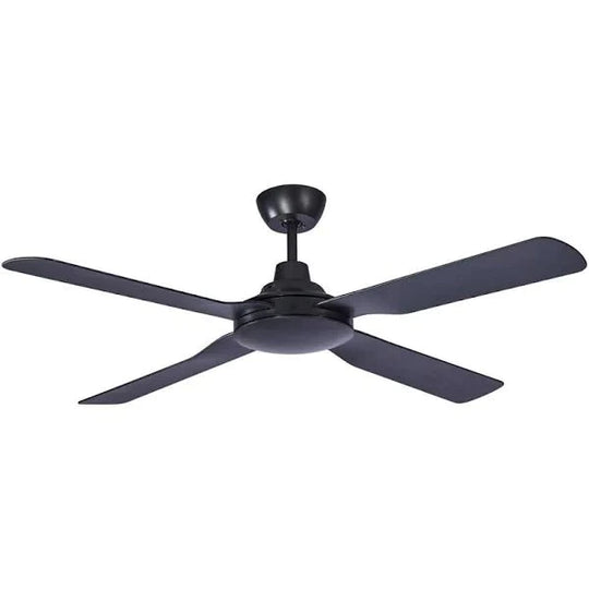 Martec Liberty Outdoor IP55 56" 4 Blade ABS Ceiling Fan Matt Black