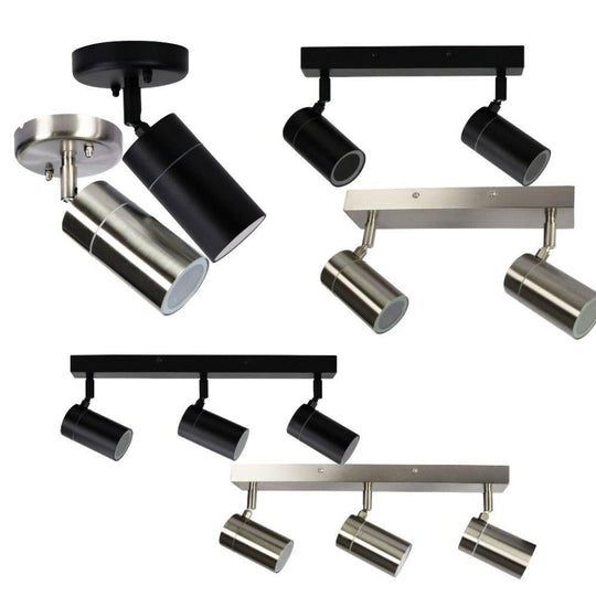 Oriel ZETA - 1/2/3 Light Exterior Adjustable Spotlight IP44