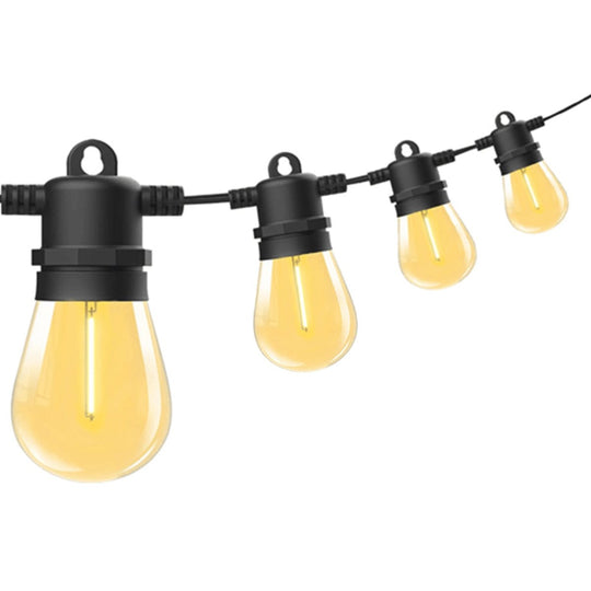 Sansai 10 Bulbs 14M LED Waterproof Festoon String Lights Kit