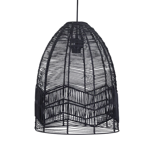 Serang DIY Pendant Black Rattan Cane - OL64457BK