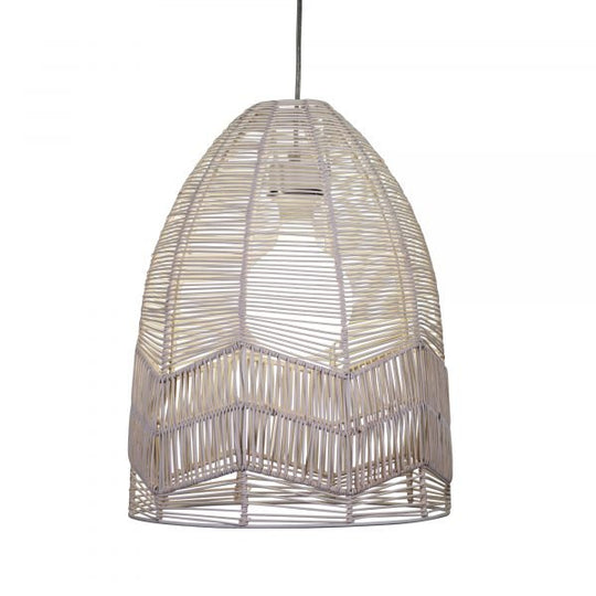 Serang DIY Pendant White Rattan Cane - OL64457WH