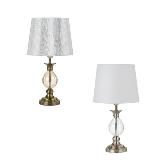Telbix CREST - Metal And Glass Table Lamp