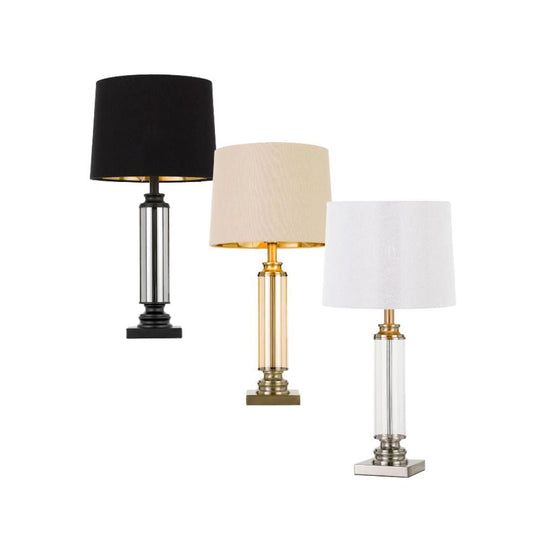 Telbix DORCEL - Metal And Glass Table Lamp