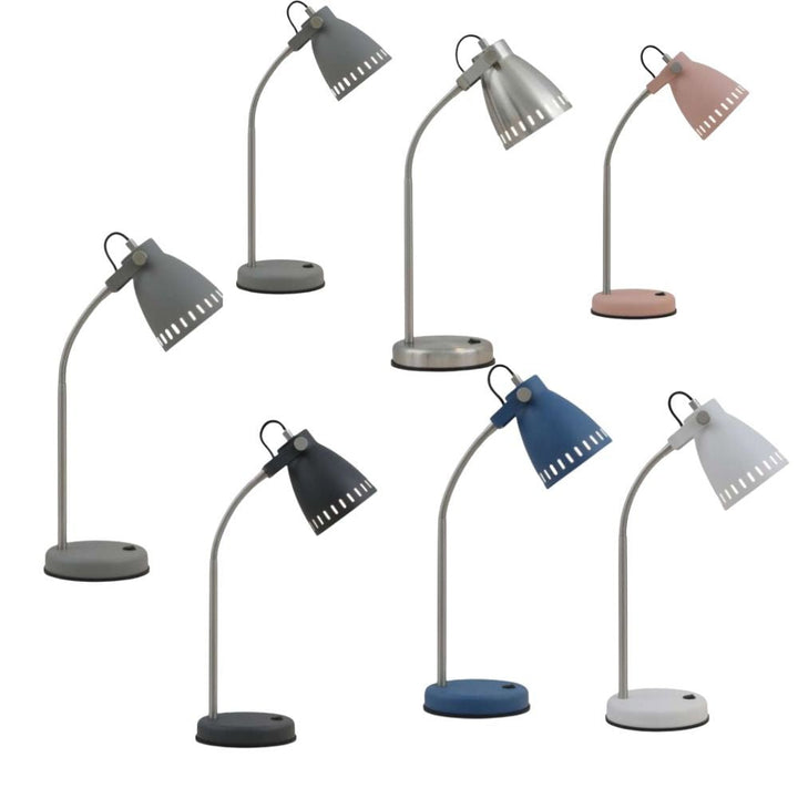 NOVA - Spun Metal Table Lamp