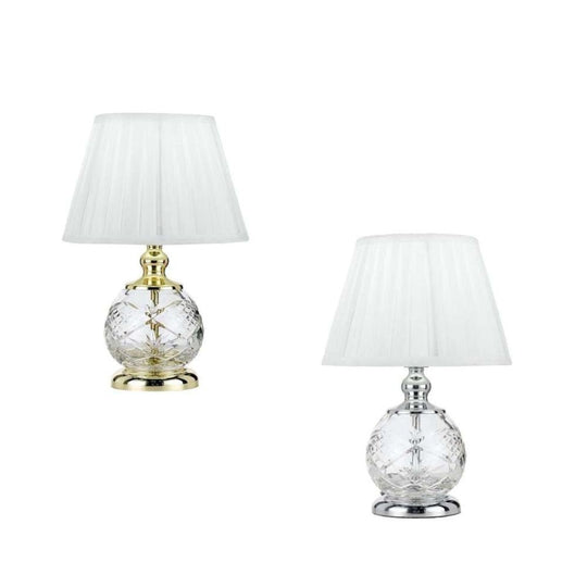 Telbix VIVIAN - Cut-Glass Table Lamp