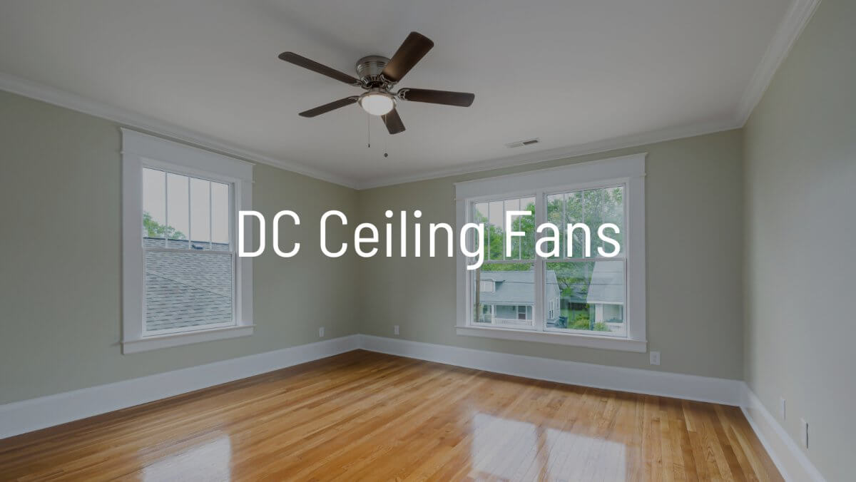 DC Ceiling Fans - Koala Lamps and Lighting