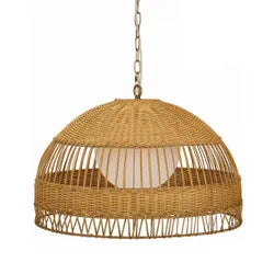 Fortaleza Rattan Pendant - Medium Natural