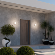 Calibo Grebe Round Outdoor LED Wall Light photo 2