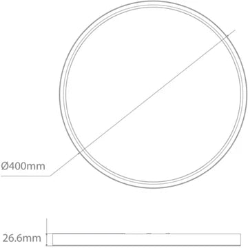 SLENDA - 24W LED Ceiling Light