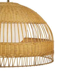 Fortaleza Rattan Pendant - Medium Natural
