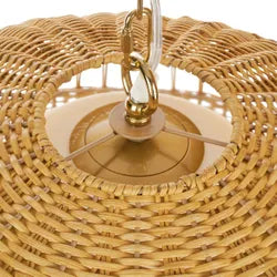 Fortaleza Rattan Pendant - Medium Natural