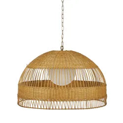 Fortaleza Rattan Pendant - Large Natural
