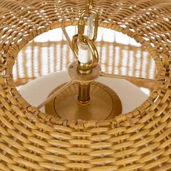 Fortaleza Rattan Pendant - Large Natural