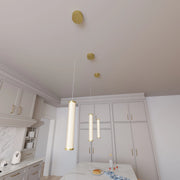 Calibo Charm Modern Fluted 6 Light Cluster Pendant photo 3