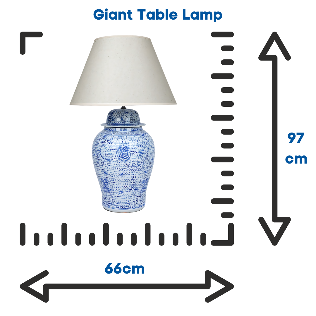 Cafe Lighting | Shellcove Oversize Table Lamp