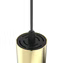 LED Gold Cylinder Pendant