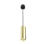 LED Gold Cylinder Pendant