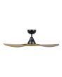 SURF 40 Burmese Teak Black ceiling fan