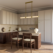 Calibo Bower 1232mm Alabaster Stone LED Linear Pendant photo 2