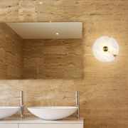 Calibo Bower 1232mm Alabaster Stone LED Linear Pendant photo 4