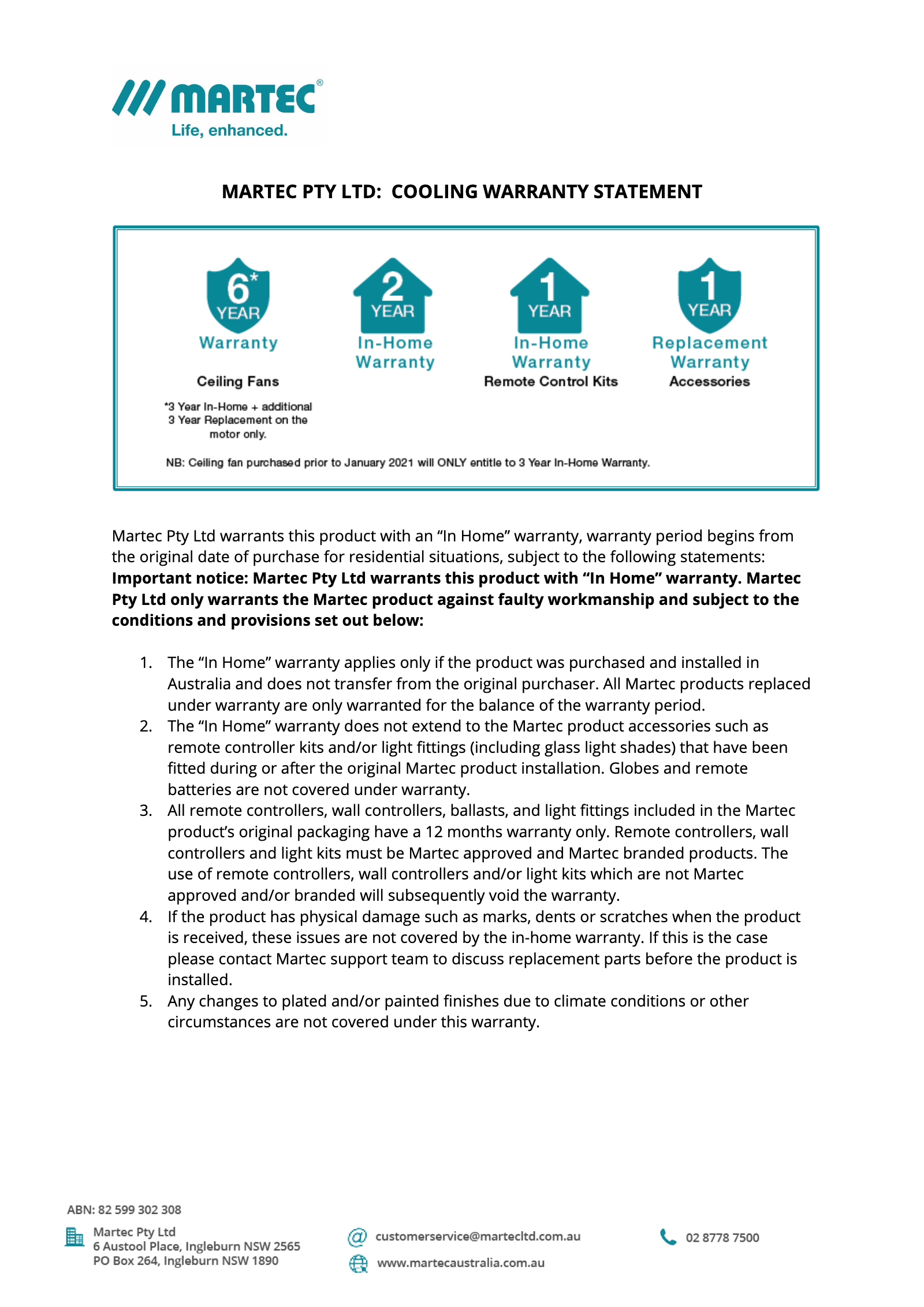 Catalina DC 21″ Smart Ceiling Fan With Remote Control + LED Light