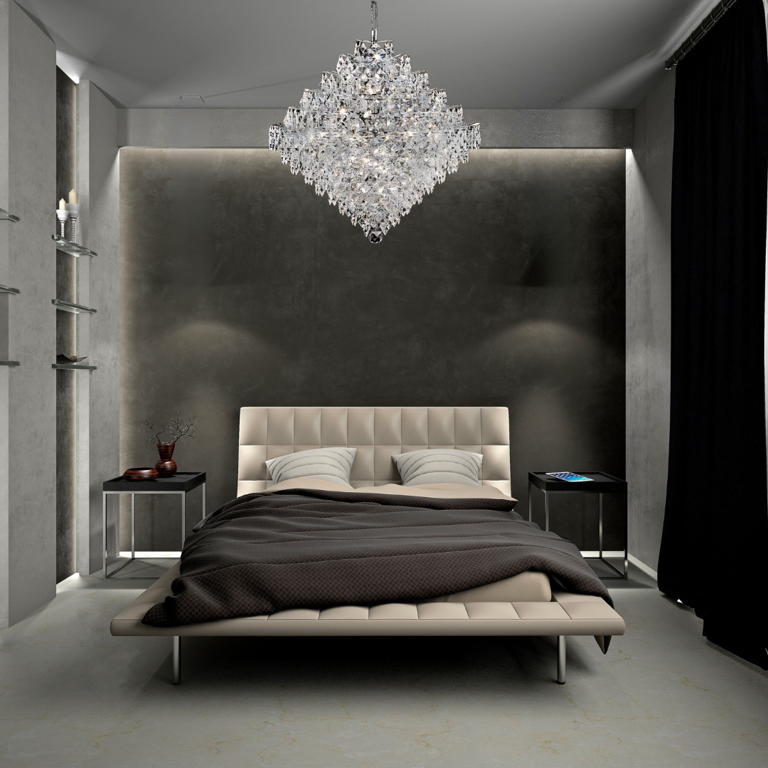 Vencha 1081 - 22 Light Asfour Egyptian Crystal Chandelier