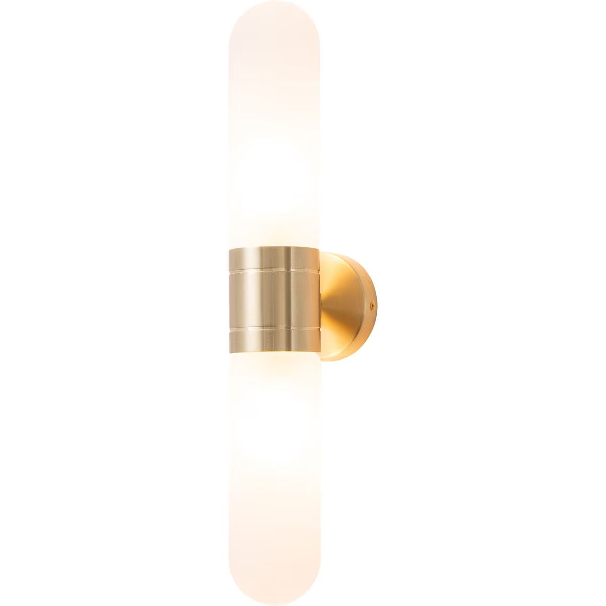 Hepburn Wall Light Satin Brass