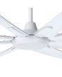 SANTORINI ceiling fan tri colour LED light accessory White Matt