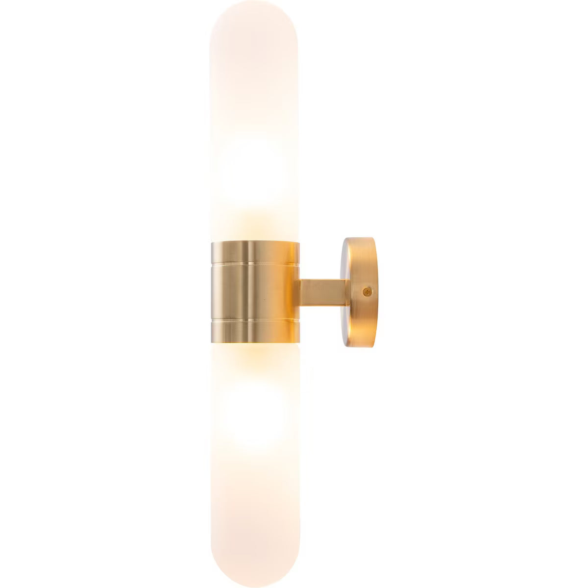 Hepburn Wall Light Satin Brass