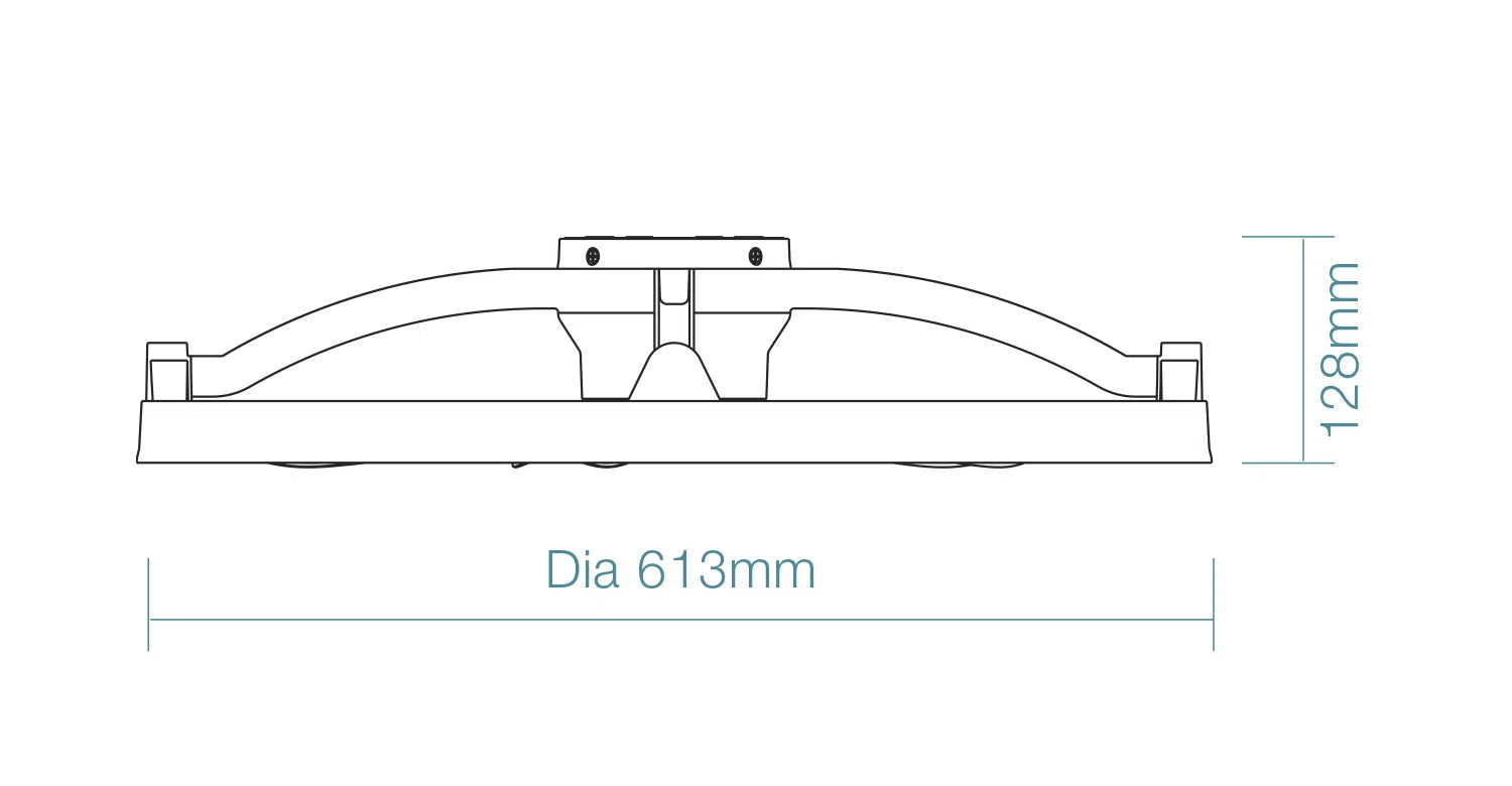 Catalina DC 21″ Smart Ceiling Fan With Remote Control + LED Light