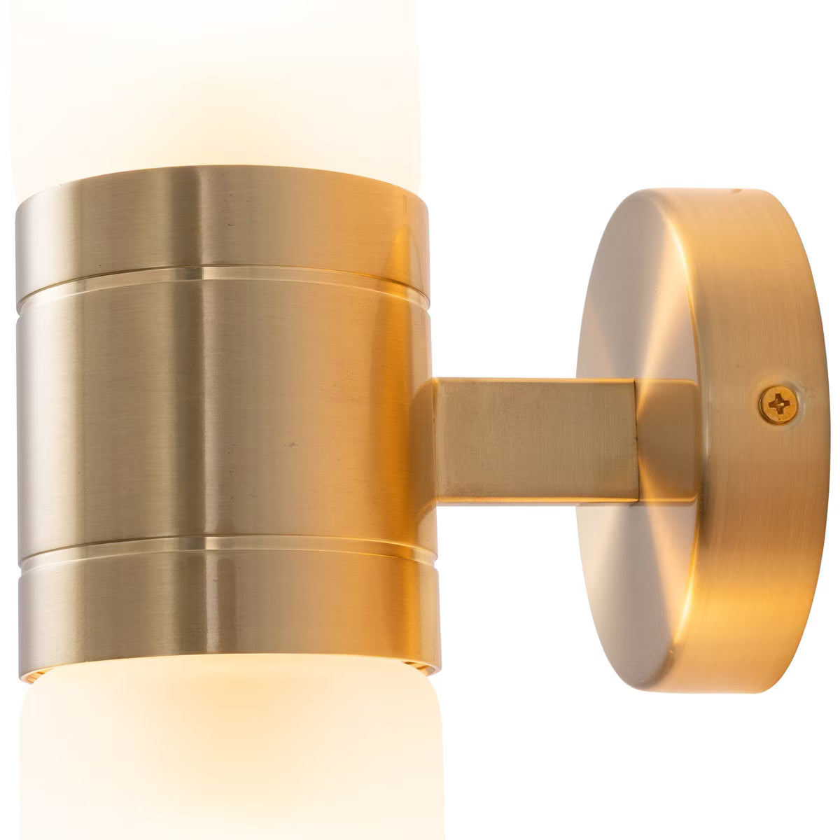 Hepburn Wall Light Satin Brass