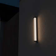 Calibo Junco Vertical Slimline Tubular 3CCT LED Exterior Wall Light photo 3