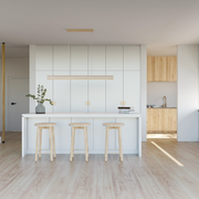 Calibo Inspire Crafted Travertine Tricolour LED Linear Pendant photo 4