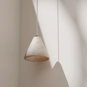 Calibo Orville 600mm Travertine Stone Slim Outdoor LED Wall Light photo 3
