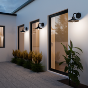Calibo Cuscus Outdoor LED Wall Light with Clear Seeded Glass photo 3