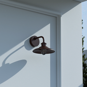 Calibo Cuscus Outdoor LED Wall Light with Clear Seeded Glass photo 4
